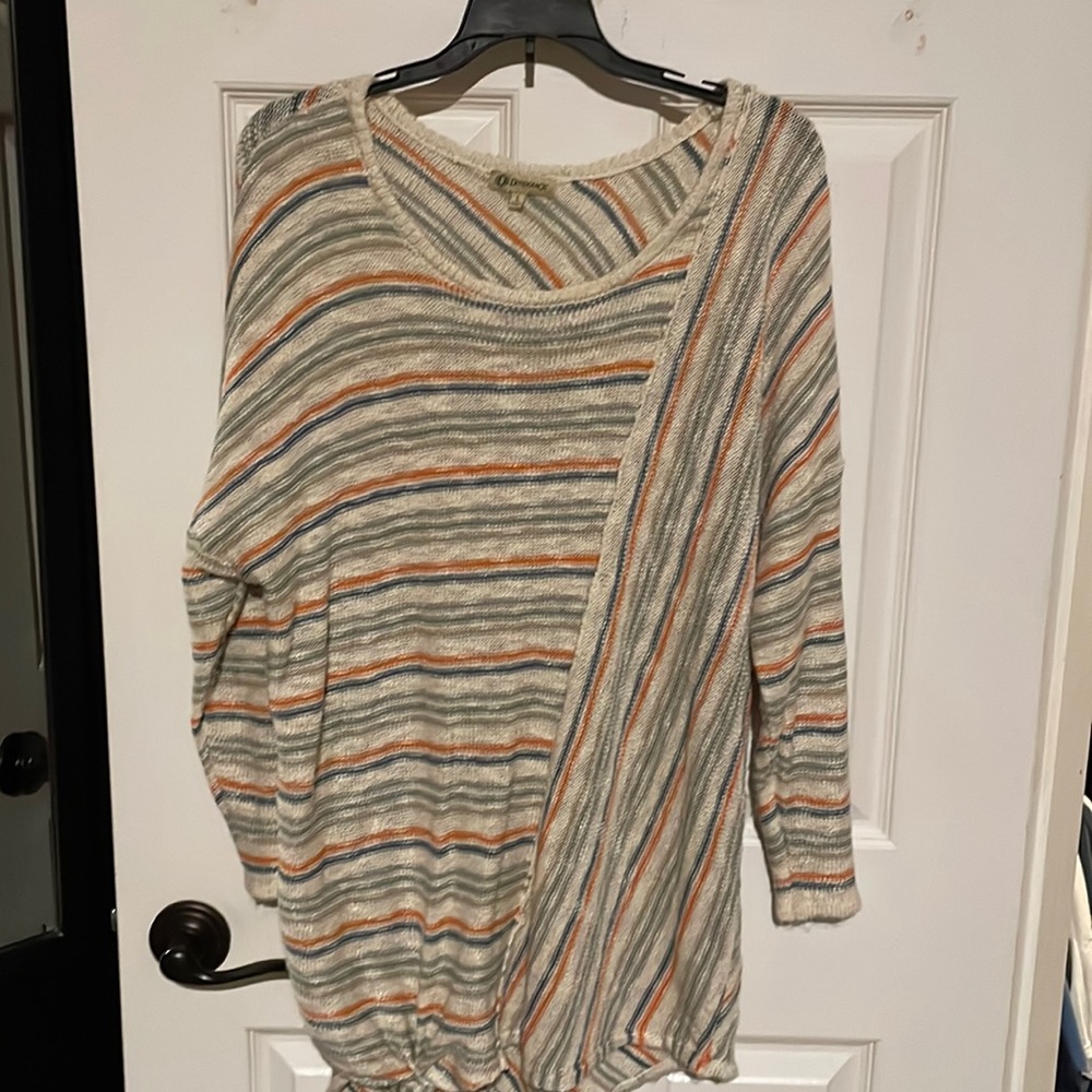 Large Democracy sweater.